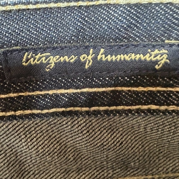 CITIZENS OF HUMANITY 100% Cotton MADE IN USA Evans Relaxed Fit Button Fly Sz 36 - Picture 5 of 15